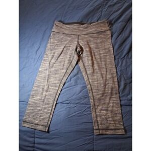 Lululemon Align Leggings Womens 10 Blue High Rise Cropped 19"